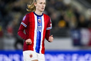 Caroline Graham Hansen: les Suissesses devront se méfier d'elle KEYSTONE/AP NTB Scanpix/CARINA JOHANSEN